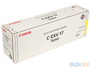 Тонер-картридж оригинальный Canon C-EXV17 GPR-21 Yellow(желтый)